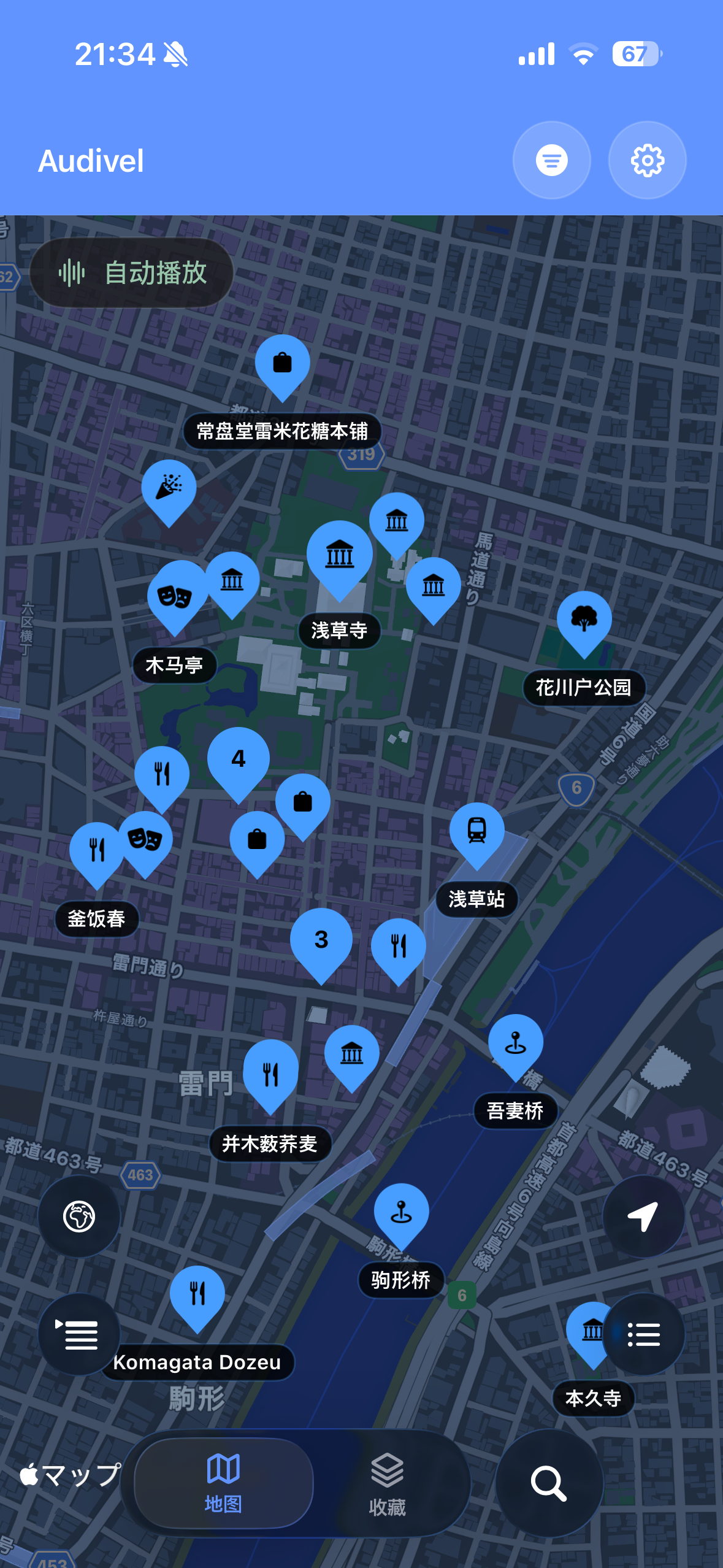 标准地图上半部分